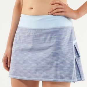 Blue Lululemon Pace Setter Skirt - Size 2